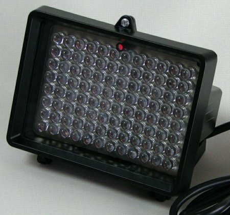 LED Fluter Scheinwerfer: 15m 96Leds IP65 130 Grad Bild zum Schließen anclicken